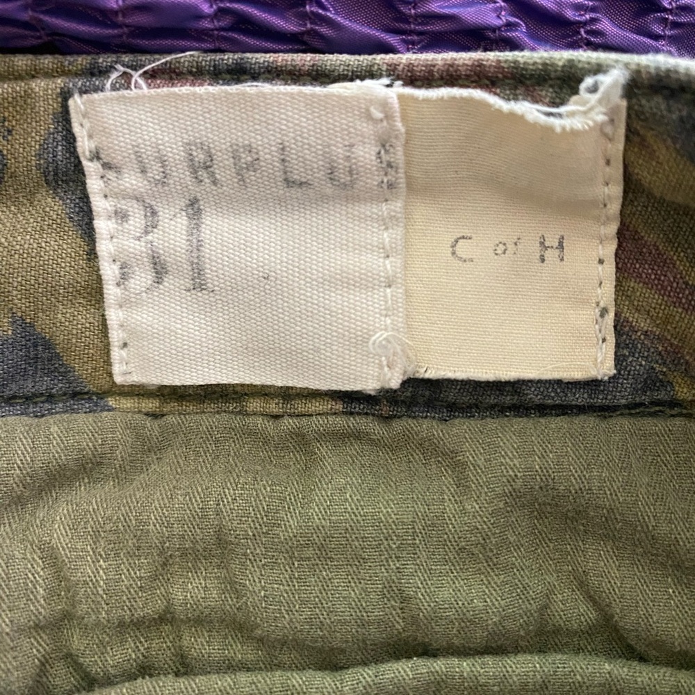 Citizens of Humanity Camouflage Cargo Pants - Picture 2 of 3